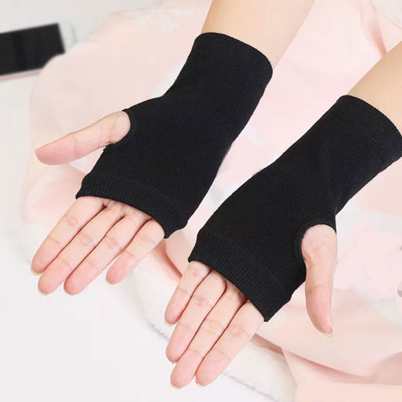 Winter Cotton Gloves Half Finger Sports Fingerless Gloves Knitted 39c0b100 8a0d 471c a979 fc897c75742d