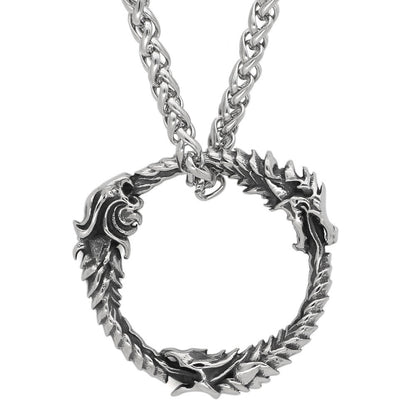 Raven Titanium Steel Pendant Viking Necklace For Men And Women 39e0e848 629b 495f bb90 eecc1ddc76b9