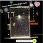 Magic Snowy Landscape Night Lights Small Street Light Snowy Flowing Night DIY Christmas Lights Christmas Desktop Decor Handma