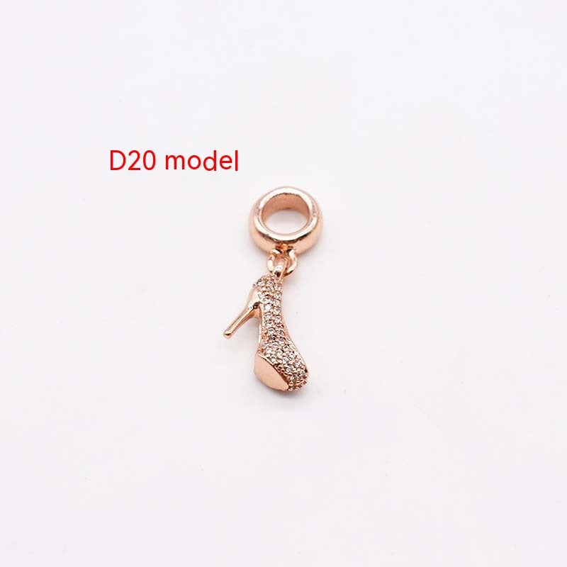 Copper Plating 14K Gold Large Hole Spacer Bead Can String Leather Rope Bracelet Pendant 39f5d6b5 dcff 4b6c 86a6 c2ec16595b1b 