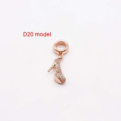 Copper Plating 14K Gold Large Hole Spacer Bead Can String Leather Rope Bracelet Pendant 39f5d6b5 dcff 4b6c 86a6 c2ec16595b1b 