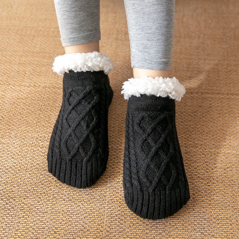 Winter Knitted Plush Floor Socks Home Warm Non-slip Carpet Socks Women 3a0e911b 57a0 48d1 a3a4 d72da54b91c9