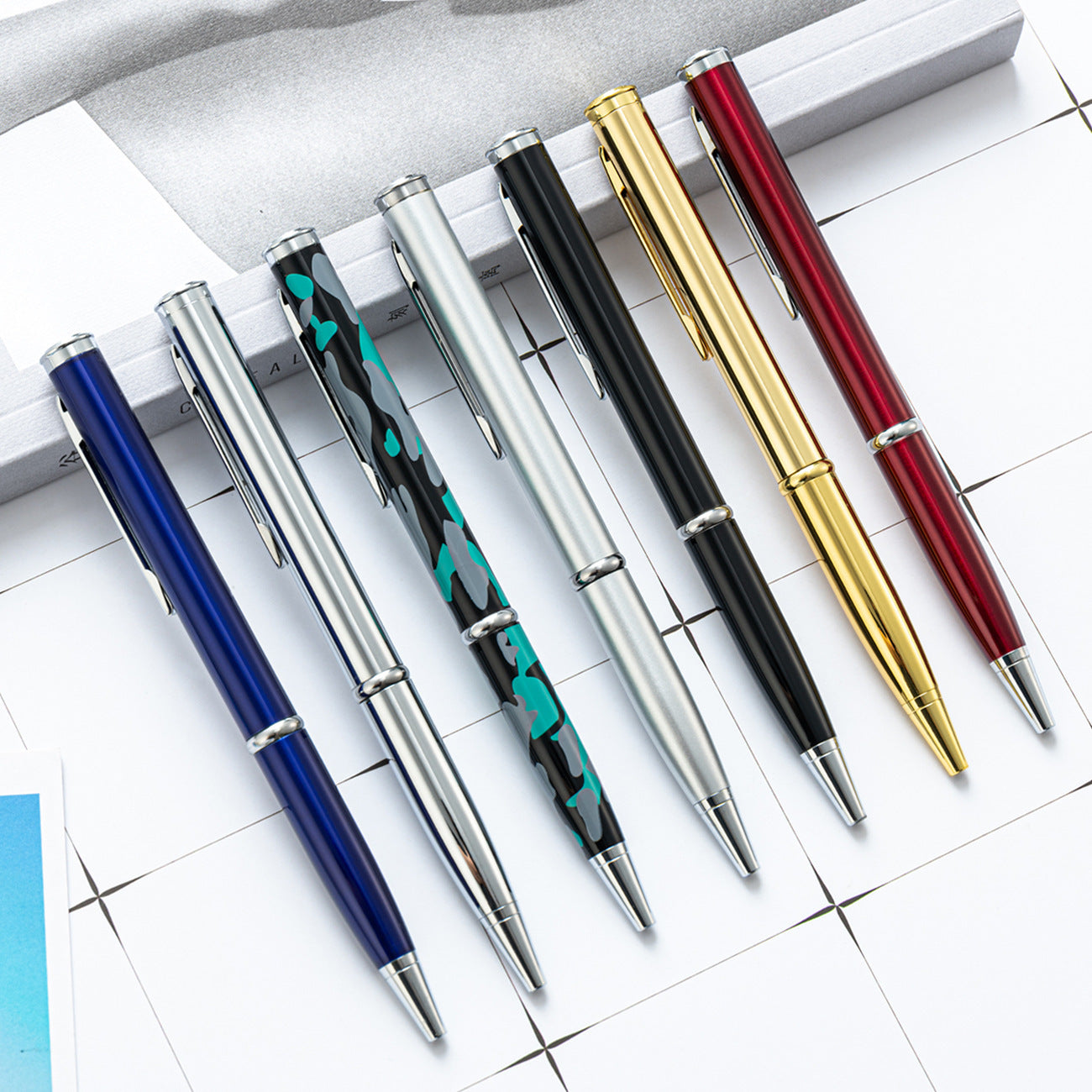 Outdoor Tactical Defensive Metal Knife Ballpoint Pen - 图片 1