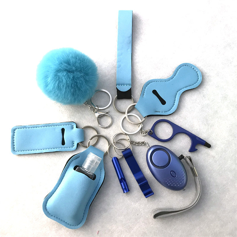 Wrist Keychain 10 Pieces Suit Door Opener Hand Sanitizer Bag 3a213766 0f20 47c5 8b08 578ec268e25c