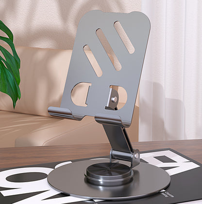 360 Degree Rotation Adjustment Folding Lazy Tablet Desktop Phone Holder - 图片 7