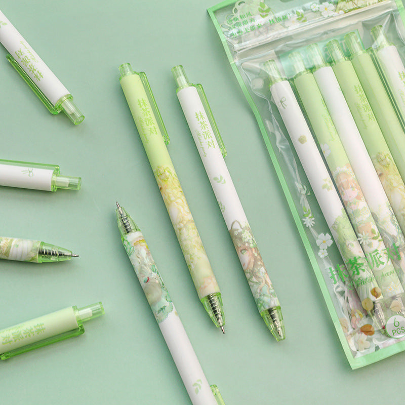 Press The Neutral Pen For The Matcha Party - 图片 2