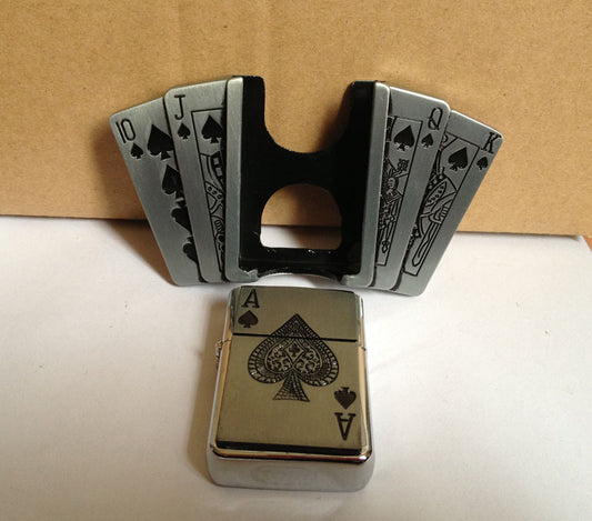 Alloy Playing Card Lighter Series Belt Buckle 3a3e8ac1 7ebe 4861 a7b8 becc5c1969aa