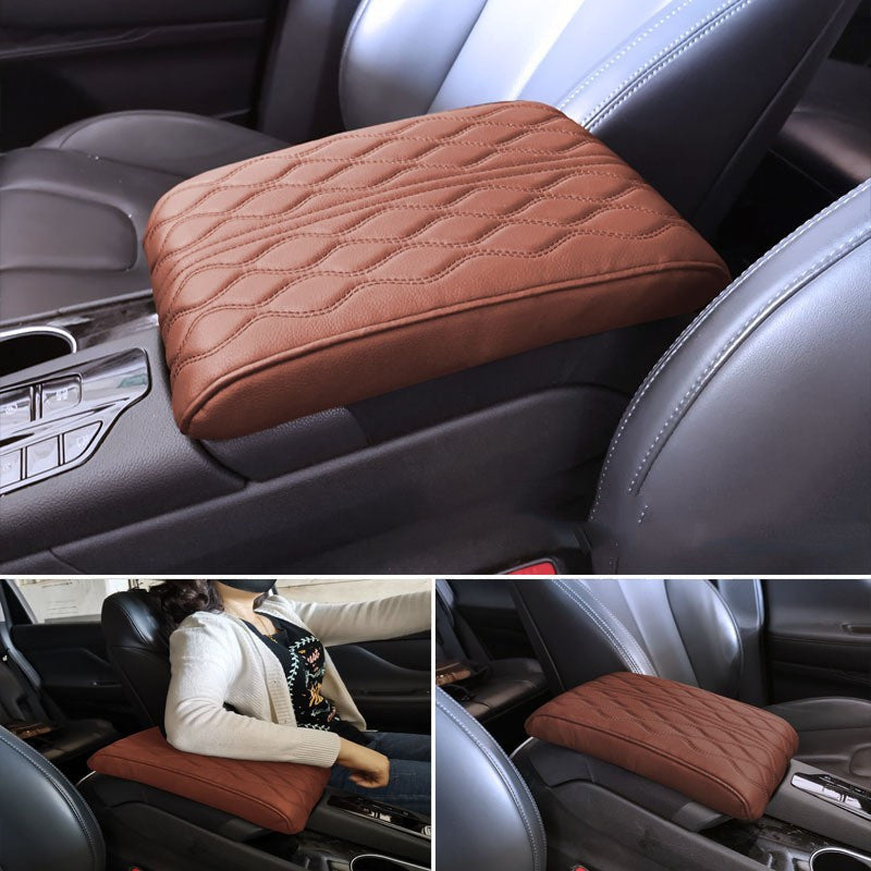 Four Seasons Universal Automobile Armrest Box Cover Heightening Insole Car Memory Foam Armrest Box Mat 3a571415 d398 43f3 83f