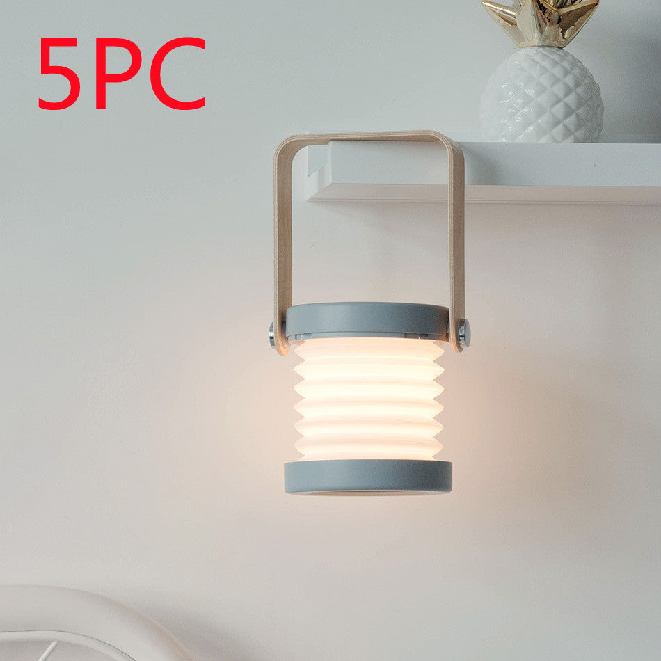 Foldable Touch Dimmable Reading LED Night Light Portable Lantern Lamp USB Rechargeable For Home Decor 3a5b1ecd 6eda 4970 bedb