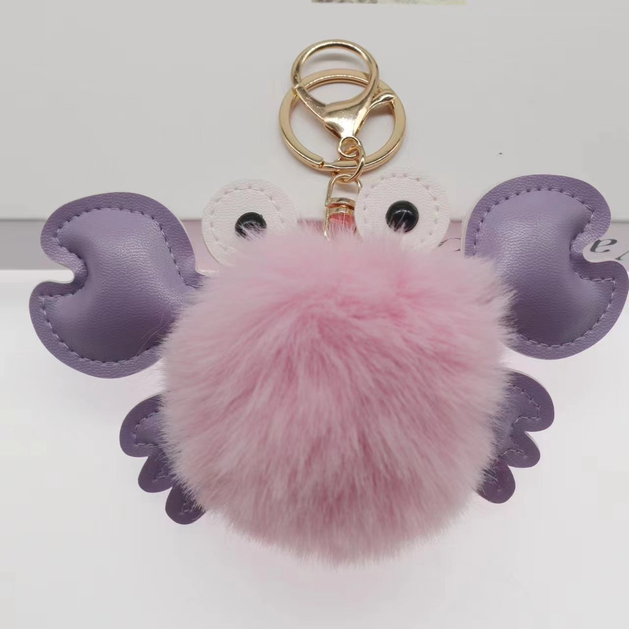 Cartoon Cute Crab Keychain Pendant 3a629e21 57f8 45bf ac6b 1bd71b3f638f