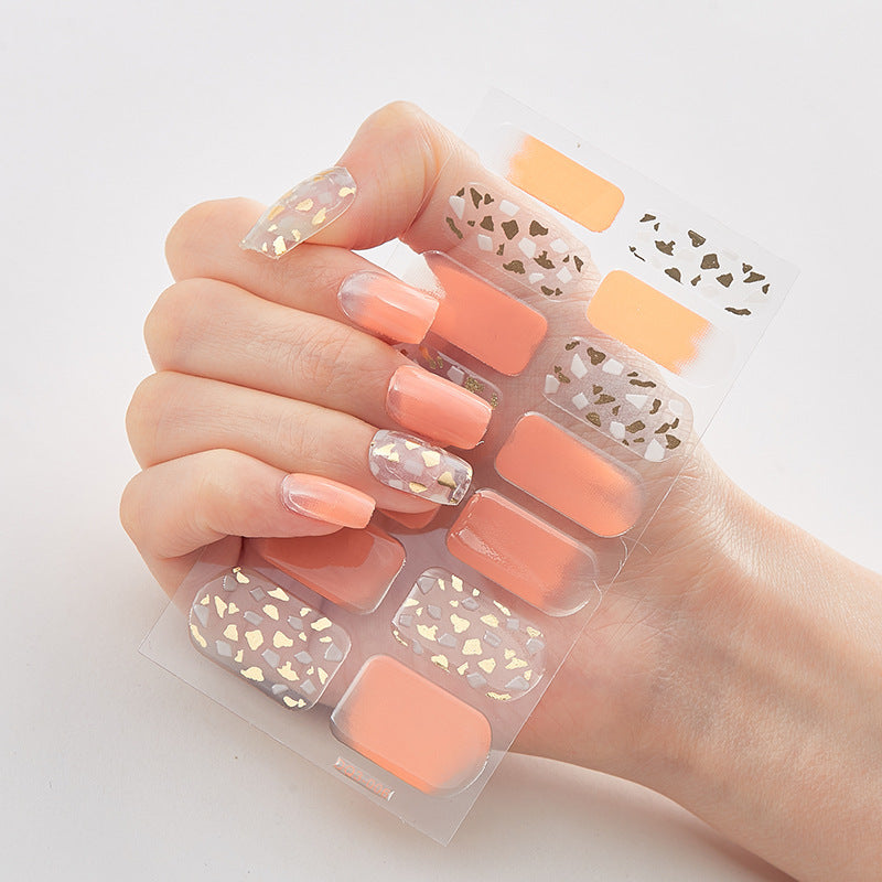 3d Laser Bronzing Craft Nail Applique Nail Sticker - HD Wireless Product #7