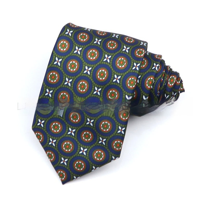 Business Polyester Men's Printed Workplace Tie 3a6425a2 9443 4ee2 b01b 083e96b73aa1 fine