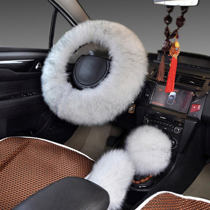 Wool Steering Wheel Cover Long Wool Handle Cover 3a6772b6 773f 480d 8d69 8cfb7f74470f