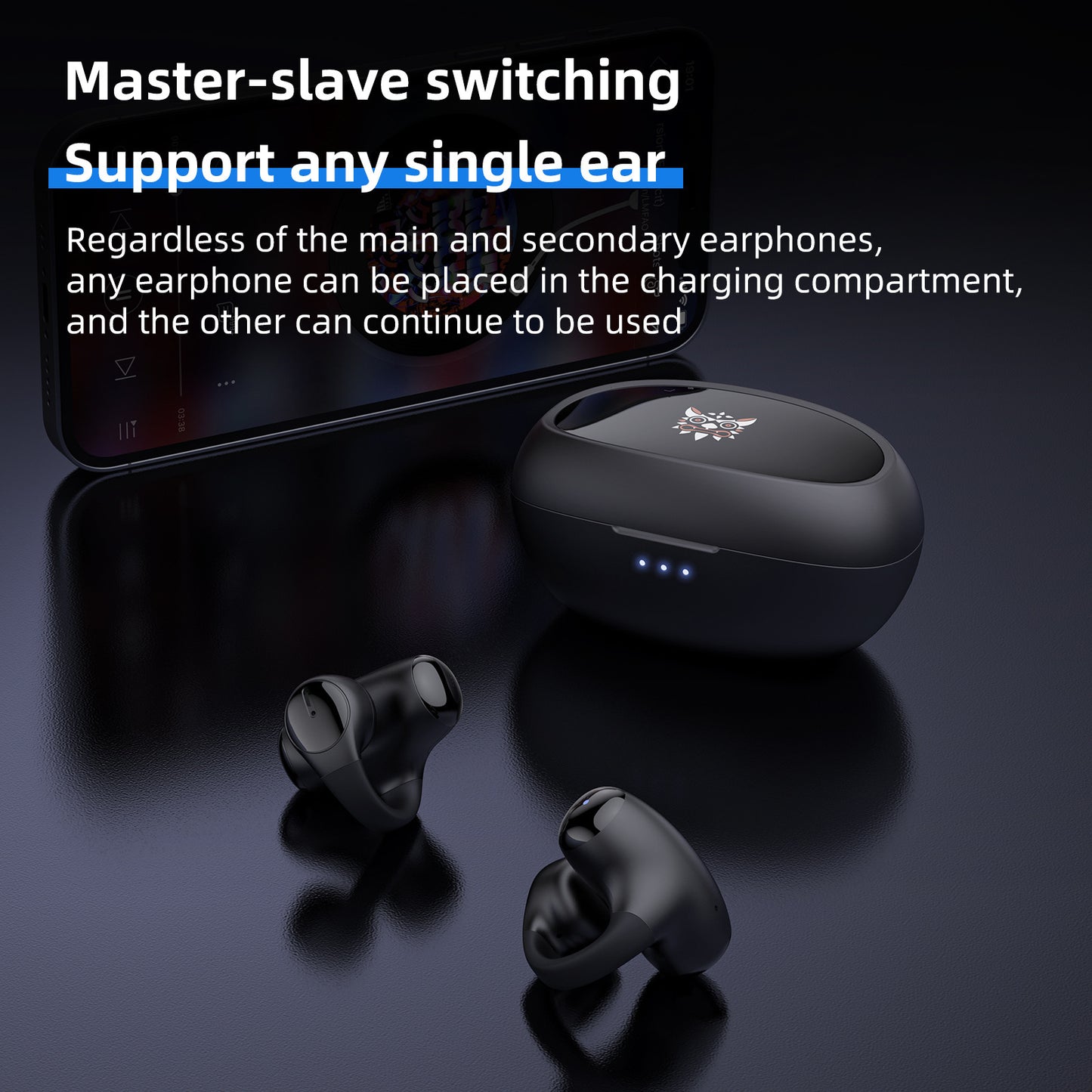 New T306 Bluetooth Gaming Electronic Sports Wireless Clip-on Sports Headset 3a7a4fa5 32b1 4cfe 923c 5656f2c4ac35