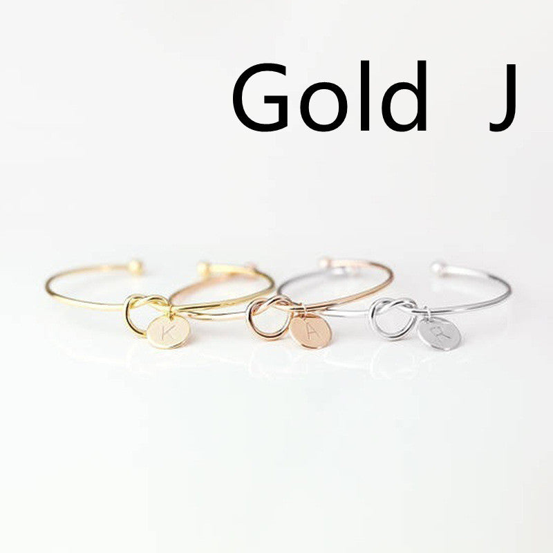 European And American Fashion Dead Knot Letter Bracelet 3a938c3a a100 44d1 ac40 639eb6d92946