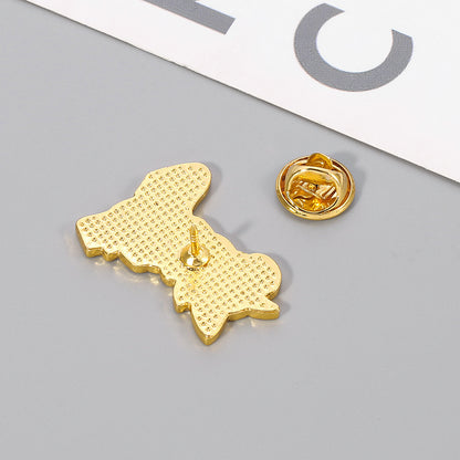 Fashion Cat With Scarf Metal Enamel Brooch 3a9e84b9 f5ca 413a ab31 33bd96a78302