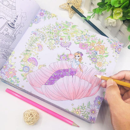 Elementary School Student Coloring Book Secret Garden Decompression 3aa13a9d ba67 424c 85bc 5d60e8e3aeca