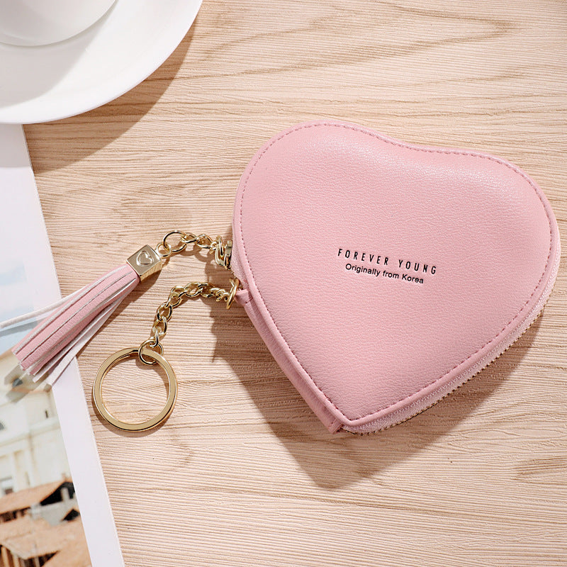 Personalized Key Chain Lovely Heart-shaped Coin Bag 3ad3e454 44db 4fb1 94d1 364c2b736775 2d306a25 a5fe 4001 918a 2b3ce2bc940f