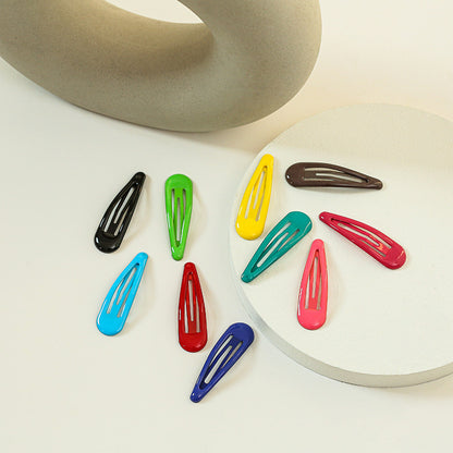 Drop-shaped Clip Paint Epoxy Female BB Clip Headdress Hairpin 3af1c459 ab71 4476 aa88 c4ed94c182e2