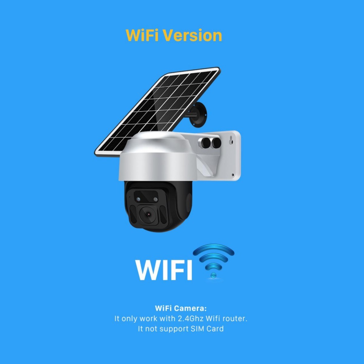 Solar Powered Wireless WiFi Surveillance Camera 3b09b26a 400d 41db a4aa f7df85c805ff