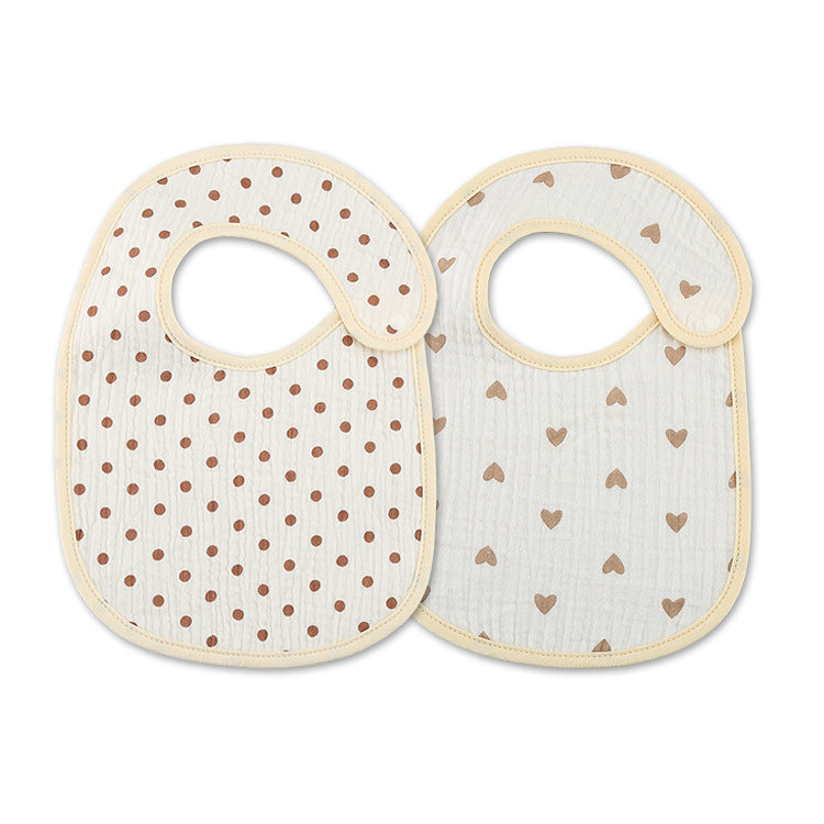 Thin Kids' Bib Pure Cotton Waterproof Gauze Saliva Towel 3b2911d0 eb44 4136 96fc 6732d0aba864