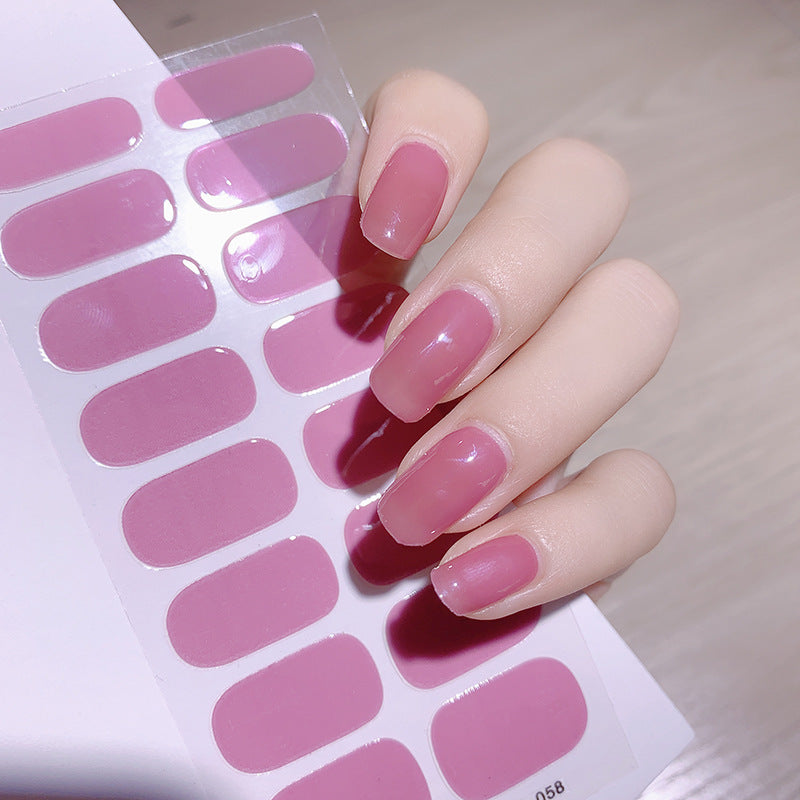 Solid Color 16 Small Stickers Nail Stickers Simple Nail Stickers 3b2b8eb3 8e5b 4764 9a60 fb4a2e59ba78