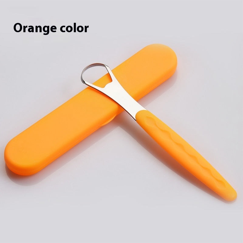Tongue Scraper Tongue Cleaning Stainless Steel Tongue Scraper Oral Care Tool Deodorant Tongue Brush 3b2f9d89 19fa 489a 884c 6