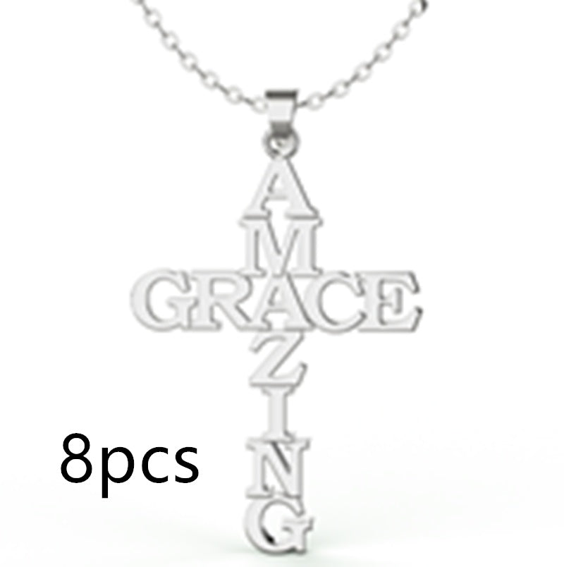 English Alphabet English Name Hip Hop Stainless Steel 3b3f83dd 07e6 4ff5 b2d4 b503e53d86a3