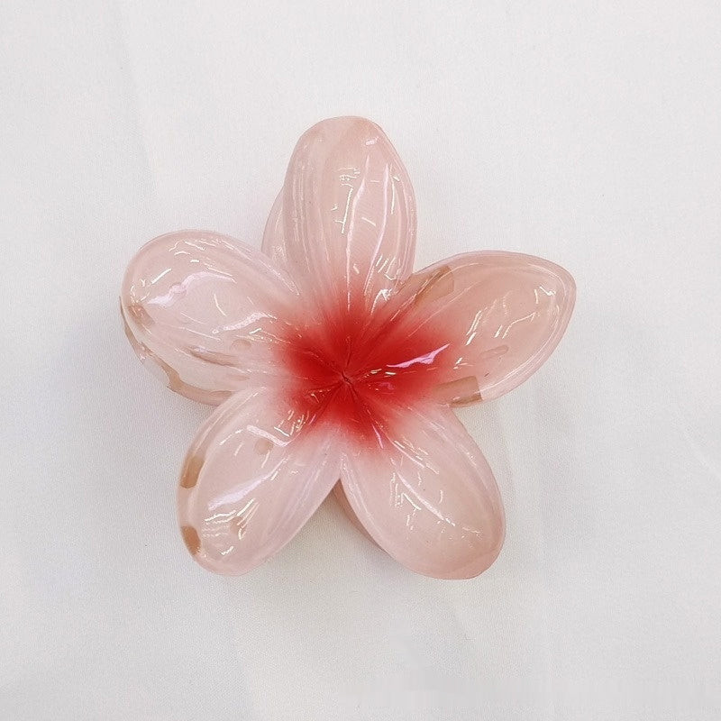 Egg Bauhinia Flower Back Spoon Grasping Hair Clip 3b6b1802 a084 4331 b67b cda991e4aa23