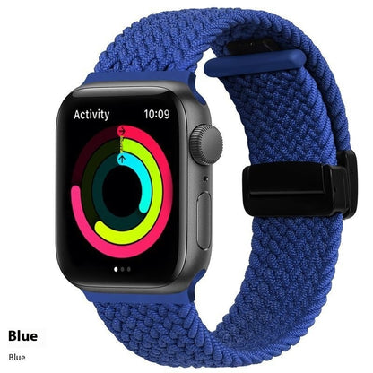 Knitted Nylon Watch Strap And Wristband For Sports 3b9c961b d1df 4635 b521 eba07ffc2de6 trans