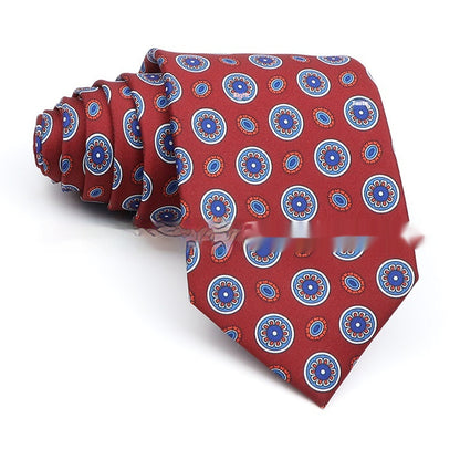 Business Polyester Men's Printed Workplace Tie 3b9d911a df92 4448 b617 e57b4a87c307 fine
