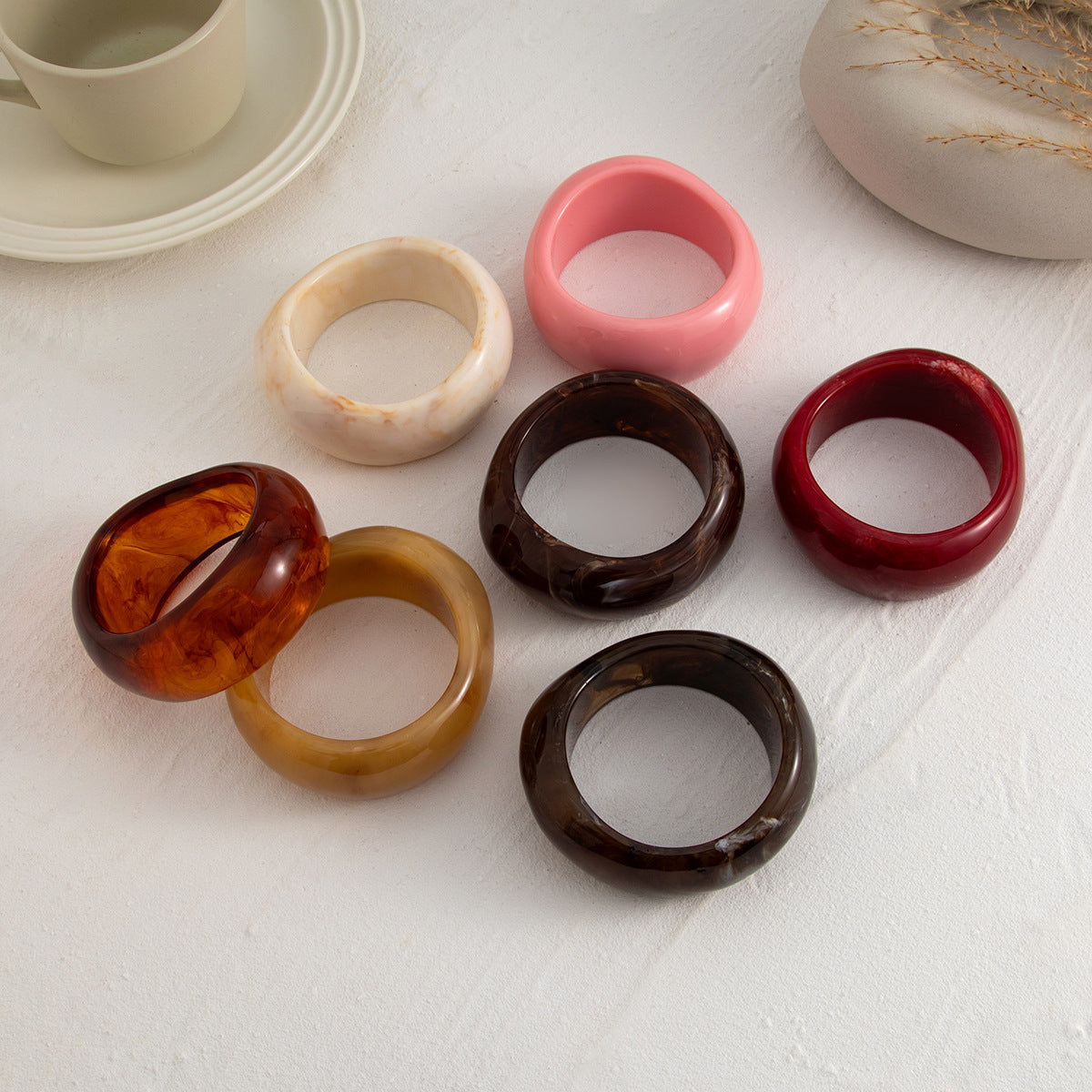 Unique Design Colorfast Translucent Color Wide Bracelet 3ba46afb 619a 4a94 a8bf ca657b68afc7