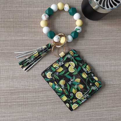 Silicone Beads Bracelet Key Chain Leopard Print 3ba6d560 6988 4aa5 80b3 afd953589c75