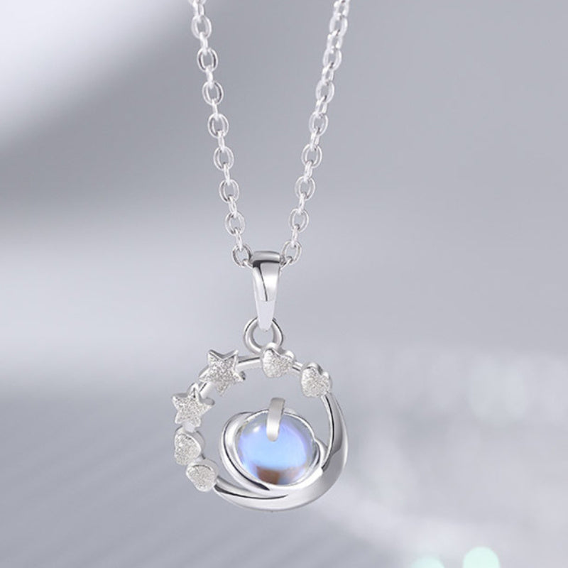 Girls' Niche Sterling Silver Pluto Necklace 3ba9c9b6 465e 4f68 bf6a 810d5483fbb9