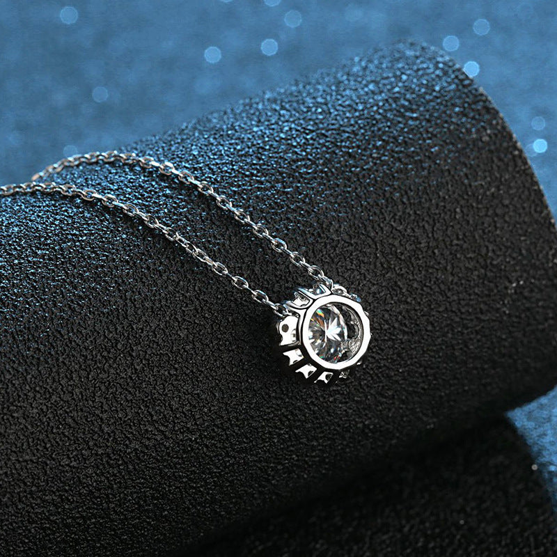 Women's Fashion All Match Moissanite Necklace 3bb1c4f8 8bc9 48fe af10 59234a59d6bc