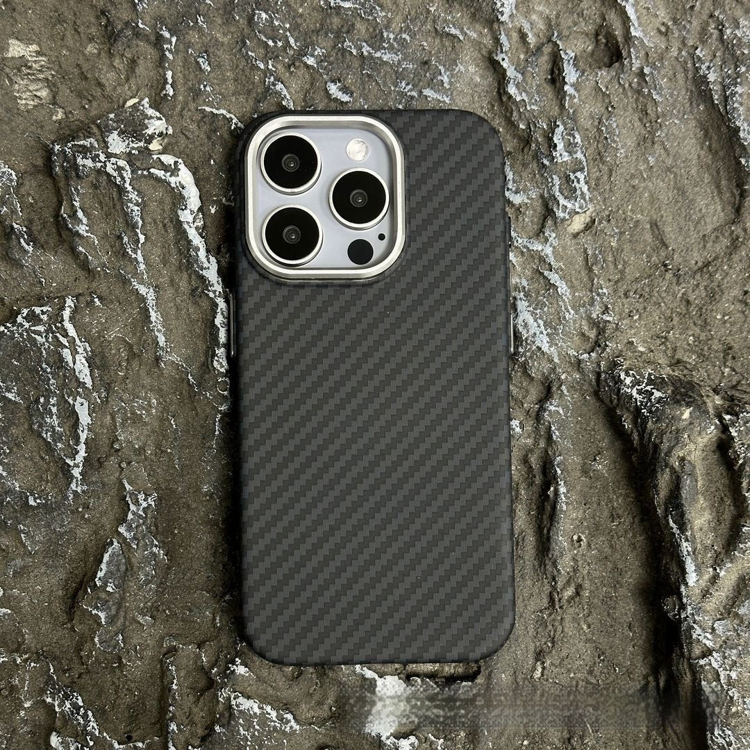 Magnetic Carbon Fiber Pattern Drop-resistant Mobile Phone Protective Case 3bca6d67 0e16 41d4 b863 561cc2ee73fb 1ba23a42 9521 