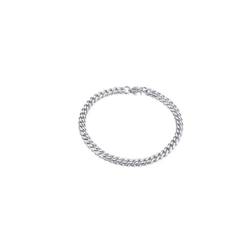 Men's Edging 5mm Titanium Steel Fashion Bracelet 3bf8b69a 674c 4235 b400 15df82d30b3d