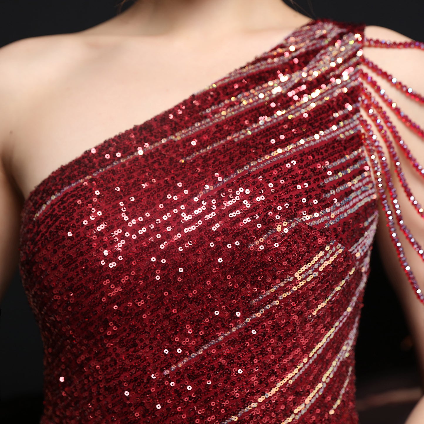 Party Evening Dress Sexy Long Section Was Thin Toast Bride 3bfaa148 e6ba 4a98 a781 a16f29b67f04