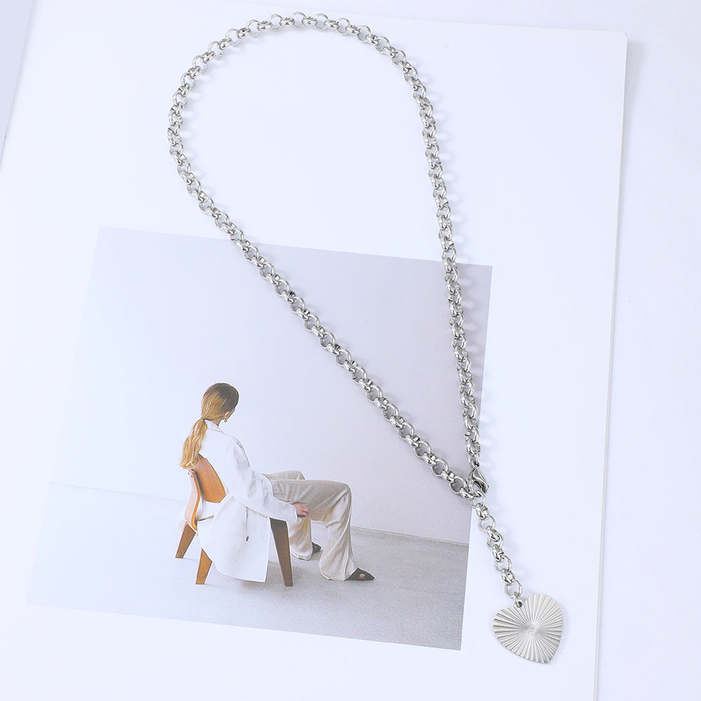 Love Pendant Stainless Steel Necklace 3c082455 40d9 499a 8c1b ee0e8d5e42cd