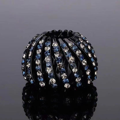 Korean Rhinestone Bird's Nest Pill Head Coiler 3c090126 0723 497c a1cd d96287a9bf14