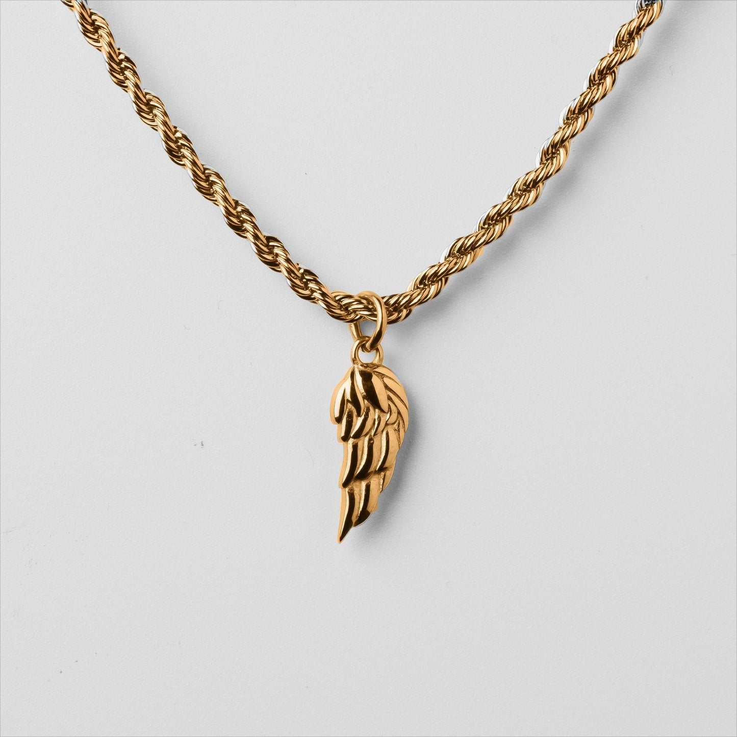 Titanium Steel Men's Classic Wing Pendant Necklace 3c162ffa 2823 4890 80a9 ec3419968db9 4c702dcd f984 405d aa5e 094b1cdae1bb