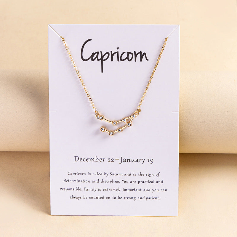 Explosive Diamond Twelve Constellation Necklace 3c20bcdd afa1 4a73 9142 6eb2d05764db