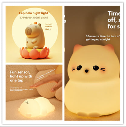 USB Rechargeable LED Colorful Timing Atmosphere Silicone Light 3c20eb0d e222 4b64 96c9 c0c18bb593ce