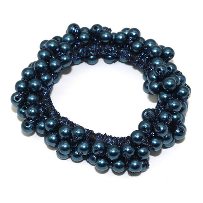 Handmade Crochet Rubber Band Hair Tie Pearl 3c26e49c c119 41de 9261 096b1a19a647