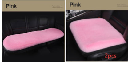 Car Seat Winter Plush Single Seat Square Cushion 3c32492f 90a1 4166 b6b3 a3f2348054ab