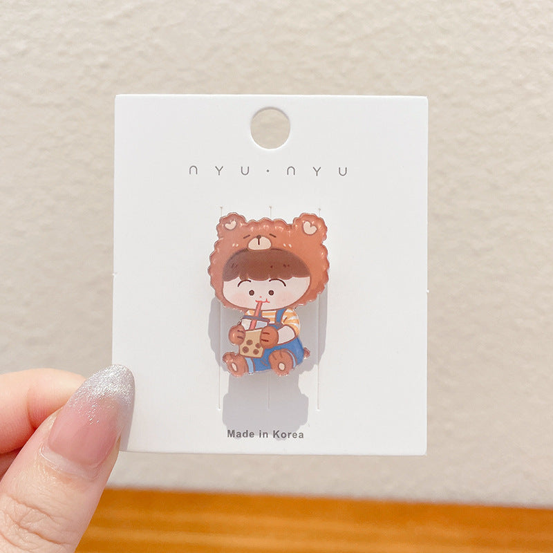 Women's Fashionable Simple And Cute Cartoon Brooch 3c5ee6ae 4741 4b90 95c7 0a973acbb08d