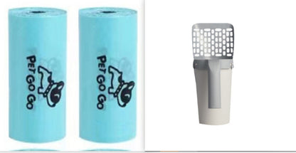 Large Capacity Toilet Bucket Portable Removable And Washable Integrated Cat Litter Scoop 3c6b6367 af30 424f 8762 2bbfb35e02c6