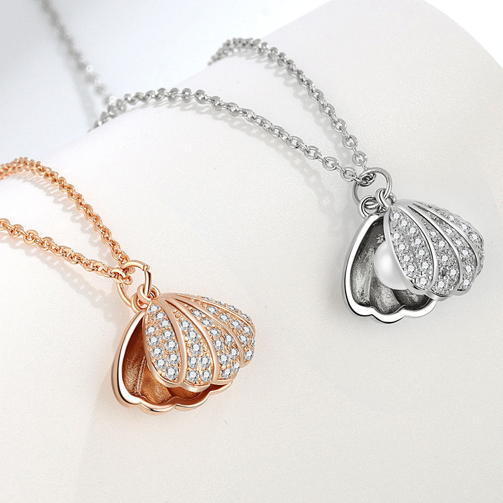 Shell-shaped Artificial Pearl Necklace 3c7e7602 9a65 4251 9a50 6fac1ac4e081