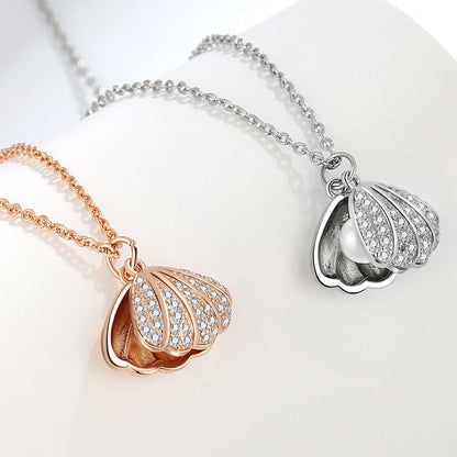 Shell-shaped Artificial Pearl Necklace 3c7e7602 9a65 4251 9a50 6fac1ac4e081