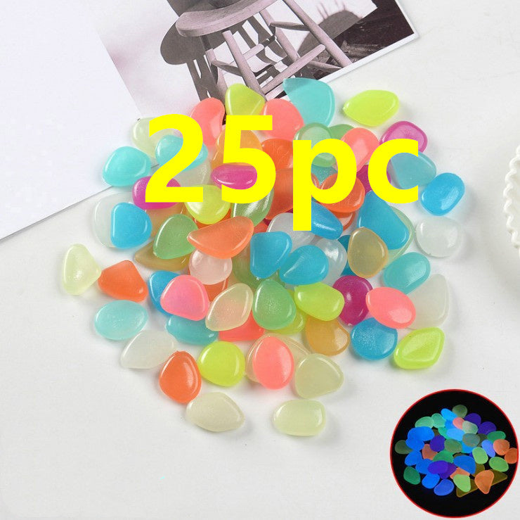 Luminous Stones Fluorescent Aquarium Pebbles Fish Tank Garden Luminous Stones 3c8dfbc6 5afd 4325 a383 8fefa21c624f